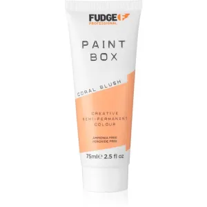 Fudge Paintbox semi-permanente coloration ton sur ton pour cheveux teinte Coral Blush 75 ml
