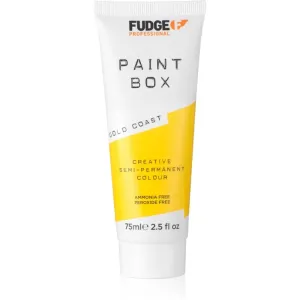 Fudge Paintbox semi-permanente coloration ton sur ton pour cheveux teinte Gold Coast 75 ml