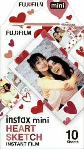 Fujifilm Instax Mini Hearts Papier photo