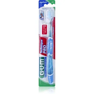 G.U.M Technique PRO Compact brosse à dents avec capuchon de protection medium 1 pcs #127970