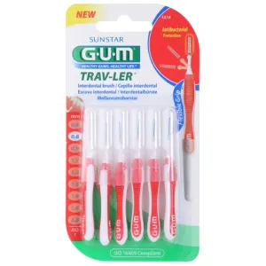G.U.M Trav-Ler brossettes interdentaires 0,8 mm 6 pcs