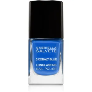 Gabriella Salvete Longlasting Enamel vernis à ongles longue tenue brillance intense teinte 03 Cobalt Blue 11 ml