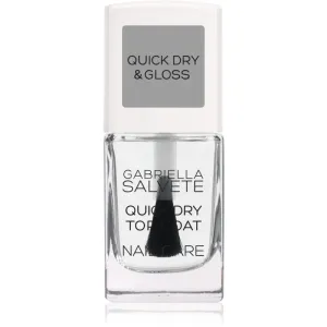 Gabriella Salvete Nail Care Quick Dry & Gloss protecteur de vernis à séchage rapide 11 ml