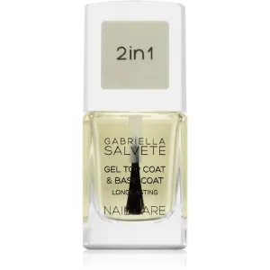 Gabriella Salvete Nail Care Top & Base Coat base et top coat texture gel 11 ml