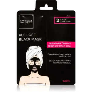 Gabriella Salvete Face Mask Black Peel Off masque noir peel-off visage 2x8 ml