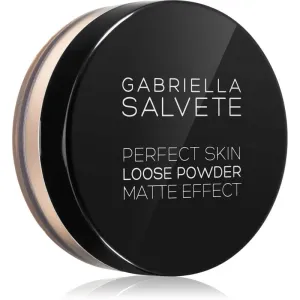 Gabriella Salvete Perfect Skin Loose Powder poudre matifiante teinte 01 6,5 g