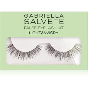 Gabriella Salvete False Eyelash Kit Light & Wispy faux-cils avec colle incluse 1 pcs