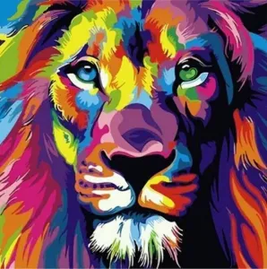Gaira Peinture par numéros Lion