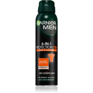 Garnier Men 6-in-1 Protection spray anti-transpirant pour homme 150 ml