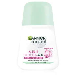 Garnier Mineral 5 Protection anti-transpirant roll-on  48h (Cotton Fresh) 50 ml