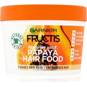 Garnier Fructis Papaya Hair Food masque rénovateur pour cheveux abîmés 400 ml
