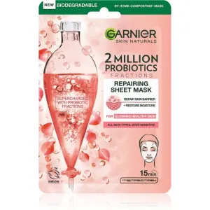 Garnier Skin Naturals Masque visage en tissu à usage unique aux probiotiques 22 g
