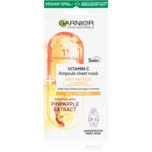 Garnier Skin Naturals Vitamin C masque tissu énergisant 15 g