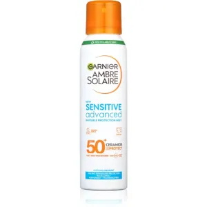 Garnier Ambre Solaire Sensitive Advanced brume solaire en spray pour peaux très sensibles SPF 50+ 150 ml