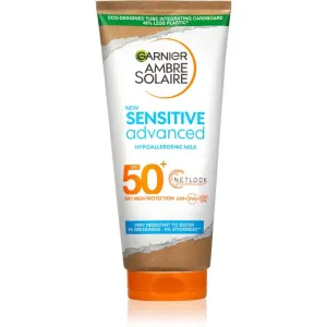 Garnier Ambre Solaire Sensitive Advanced lait solaire pour peaux sensibles SPF 50+ 175 ml