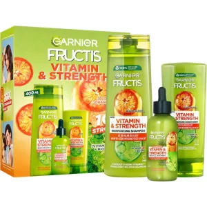 Garnier Fructis Vitamin & Strength coffret cadeau (pour cheveux affaiblis ayant tendance à tomber)