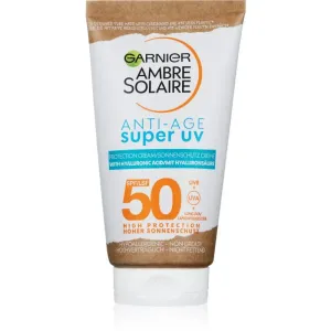 Garnier Ambre Solaire Super UV crème protectrice visage anti-rides SPF 50 50 ml #551813
