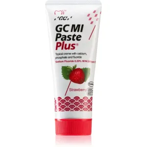 GC MI Paste Plus crème protectrice reminéralisante pour dents sensibles au fluorure saveur Strawberry 35 ml #107943