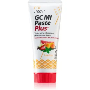 GC MI Paste Plus crème protectrice reminéralisante pour dents sensibles au fluorure saveur Tutti Frutti 35 ml