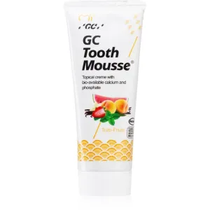 GC Tooth Mousse crème protectrice reminéralisante pour dents sensibles sans fluorure saveur Tutti Frutti 35 ml