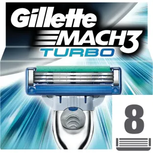 Gillette Mach3 Turbo lames de rechange 8 pcs