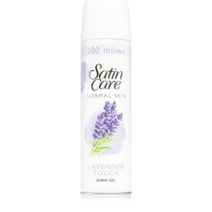 Gillette Satin Care Lavender Touch gel de rasage pour femme 200 ml