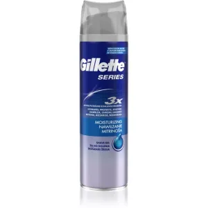 Gillette Series Moisturizing gel de rasage pour un effet naturel 200 ml #109249
