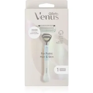 Gillette Venus Pubic Hair&Skin rasoir pour ajuster le maillot avec tête interchangeable 1 pcs