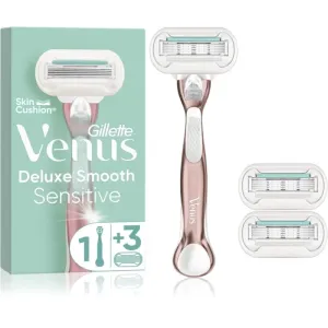 Gillette Venus Deluxe Smooth Sensitive Rosegold rasoir + lames de rechange 3 pcs