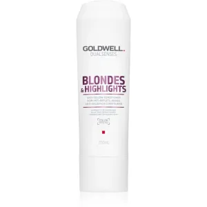 Goldwell Dualsenses Blondes & Highlights après-shampoing pour cheveux blonds anti-jaunissement 200 ml