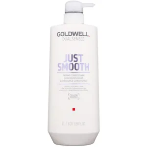 Goldwell Dualsenses Just Smooth après-shampooing lissant pour cheveux indisciplinés 1000 ml