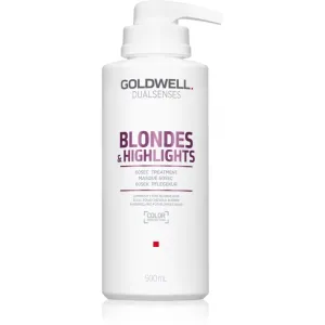 Goldwell Dualsenses Blondes & Highlights masque régénérant anti-jaunissement 500 ml
