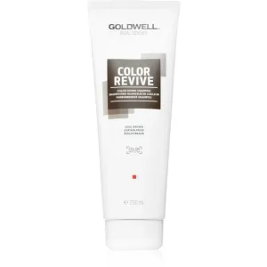 Goldwell Dualsenses Color Revive shampoing pour souligner la couleur de cheveux teinte Cool Brown 250 ml