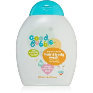 Good Bubble Hair & Body Wash Cloudberry émulsion lavante et shampoing pour bébé 250 ml
