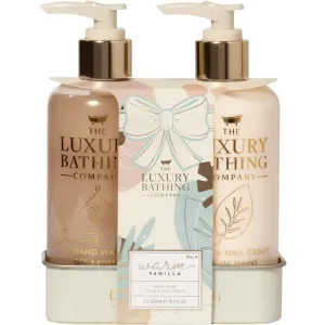 Grace Cole Luxury Bathing Warm Vanilla coffret cadeau (mains)