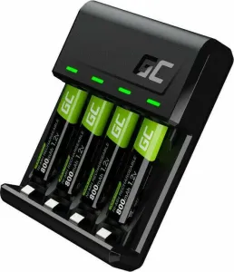 Green Cell GRSETGC02 Set GC VitalCharger and 4x AAA Ni-MH Chargeur de batterie