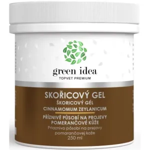 Green Idea Skořicový gel gel de massage 250 ml