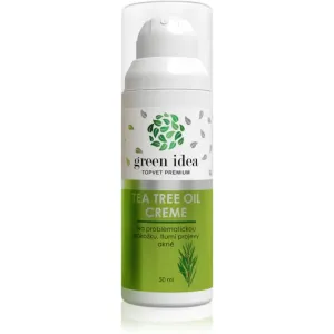 Green Idea Topvet Premium Tea Tree Oil Creme crème de jour régénérante pour peaux à problèmes, acné 50 ml