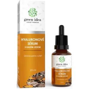 Green Idea Hyaluronic serum with snake venom sérum visage pour peaux matures 25 ml