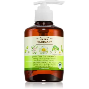 Green Pharmacy Face Care Green Tea gel nettoyant doux pour peaux grasses et mixtes 270 ml