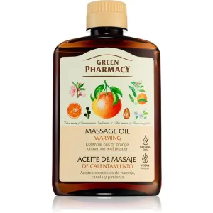 Green Pharmacy Body Care huile de massage chauffante 200 ml
