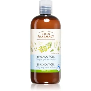 Green Pharmacy Body Care Olive & Rice Milk gel de douche nourrissant 500 ml