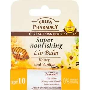 Green Pharmacy Lip Care baume à lèvres nourrissant SPF 10 sans silicones, sans parabènes ni colorants 3.6 g #110868