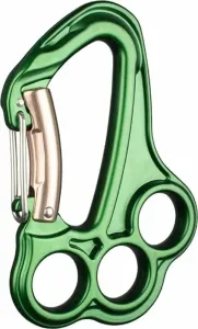 Grivel Vlad Wire Straight-Solid Bent-Twin Gate Green Mousqueton escalade