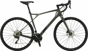 GT Grade Carbon Elite Gloss Wet Cement Grey/Dusty Blue L Vélo de Gravel / Cyclocross