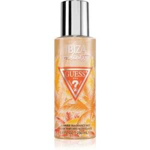 Guess Destination Ibiza Radiant spray corporel parfumé à paillettes pour femme 250 ml