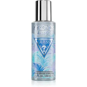 Guess Destination Mykonos Breeze spray corporel parfumé à paillettes pour femme 250 ml