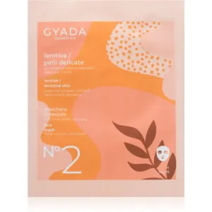 Gyada Cosmetics Soothing masque apaisant en tissu peaux sensibles 15 ml
