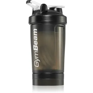 GymBeam Blend Bottle shaker de sport + réservoir coloration Black White 450 ml