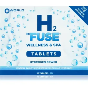 H2 InFuse 12 tablets Wellness & Spa Molecular hydrogen® pastilles pour le bain effet régénérant 12 p